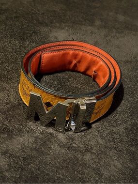 MCM Monogram Belt